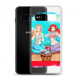 'She Did it', Mermaid Sisters Samsung Case