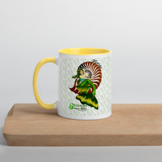 Green Mer-tini mug