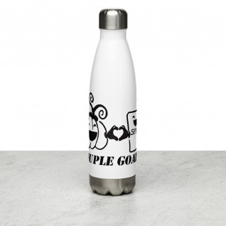 Couple Goals Stainless Steel Water Bottle