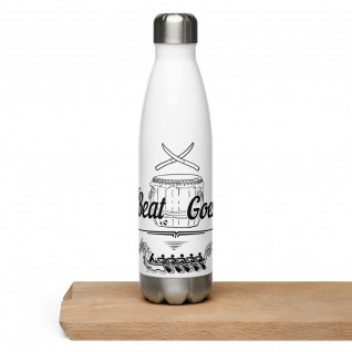 Beat Goes On Stainless Steel Water Bottle